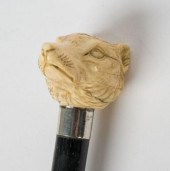 VERY FINE WALKING STICK, 19TH