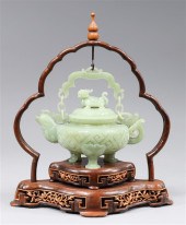 Very finely carved antique Chi