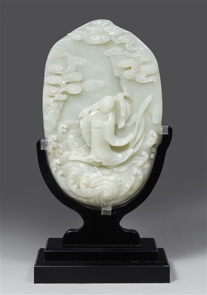 Very finely carved antique Qing