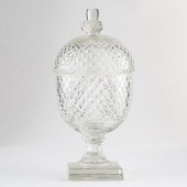 VERY GOOD GEORGIAN CUT GLASS S