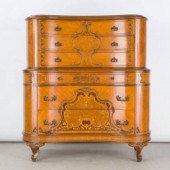 VERY GOOD SATINWOOD & BURL WOO