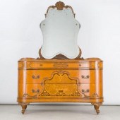 VERY GOOD SATINWOOD & BURL WOO