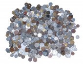 VERY LARGE BAG OF WORLD COINS