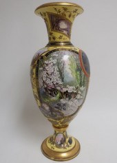 VERY LARGE FRENCH PORCELAIN VA