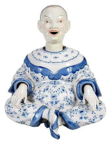 VERY LARGE GERMAN PORCELAIN