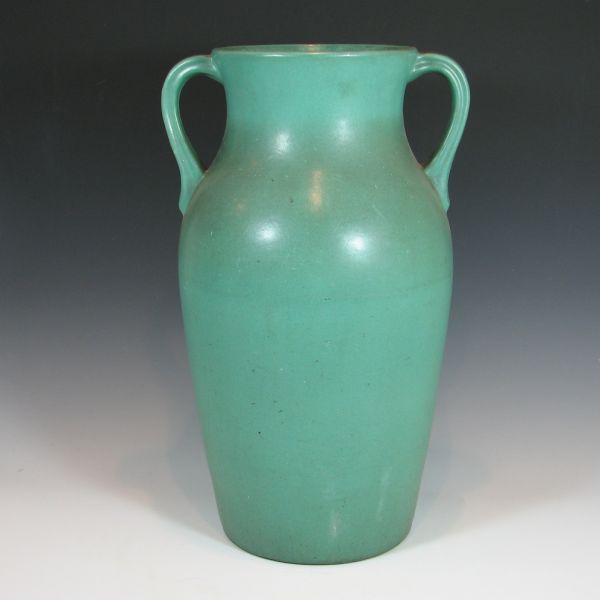 Very large matte green handled