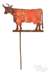 VERY LARGE SHEET IRON COW WEAT