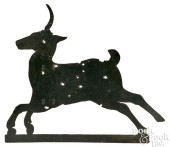 VERY LARGE SHEET IRON STAG WEA