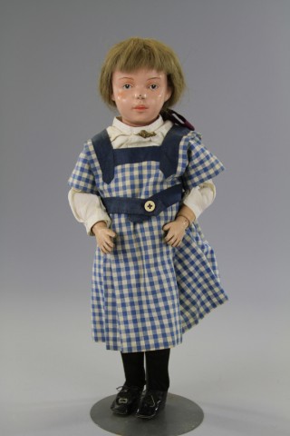 VERY NICE SCHOENHUT CHILD DOLL