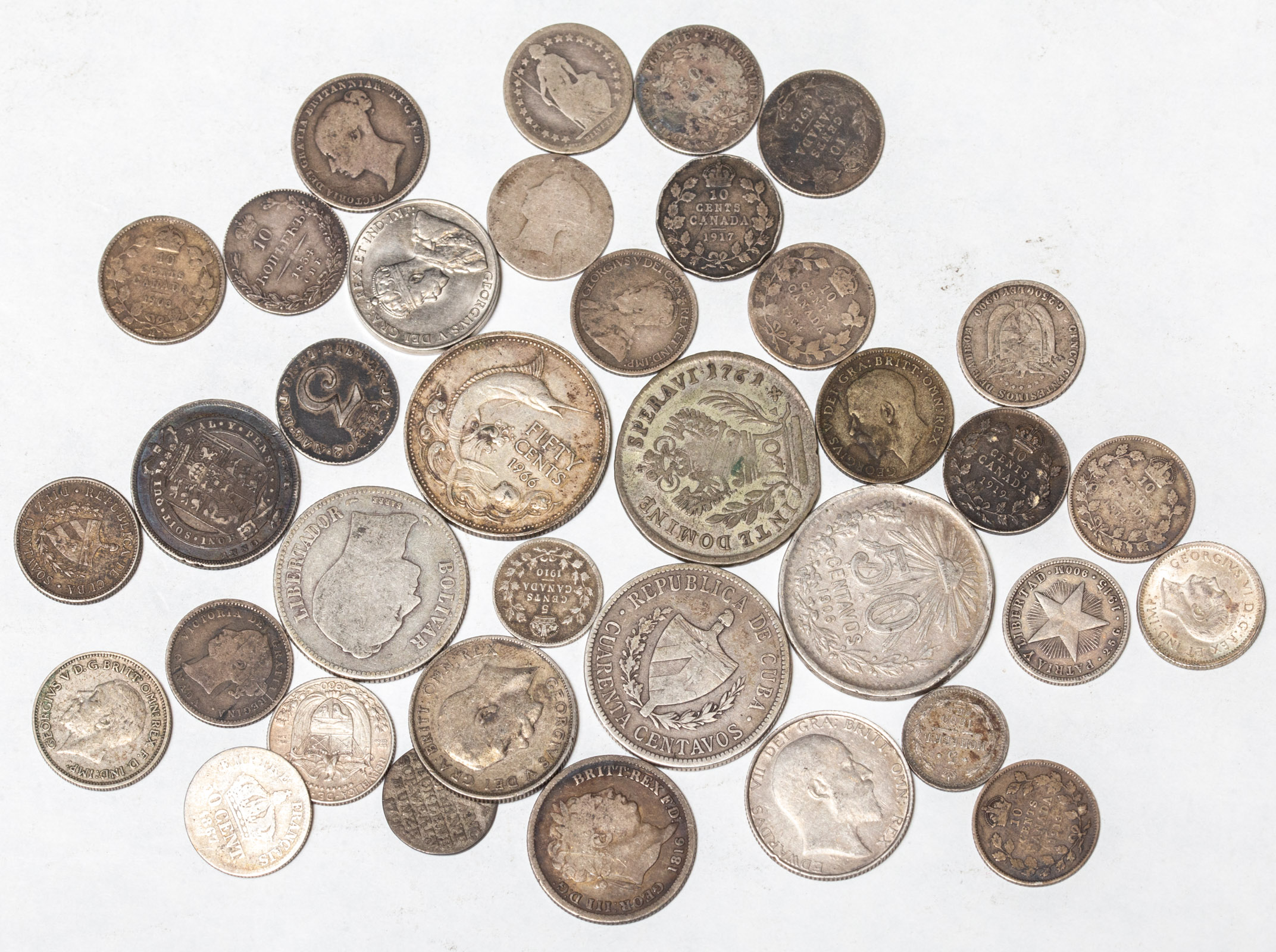 VERY NICE WORLD SILVER COIN