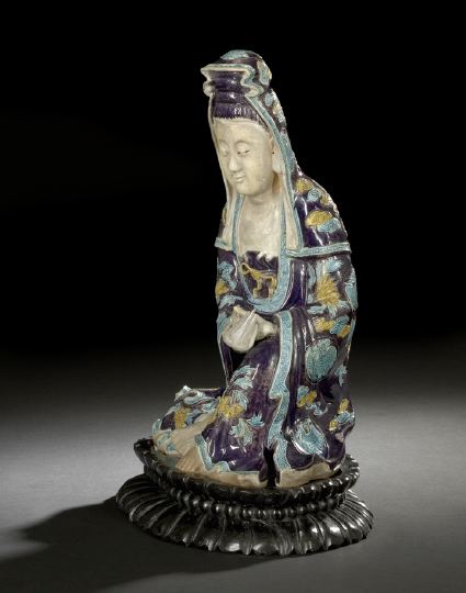 Very Rare Chinese Fa Hua Pottery