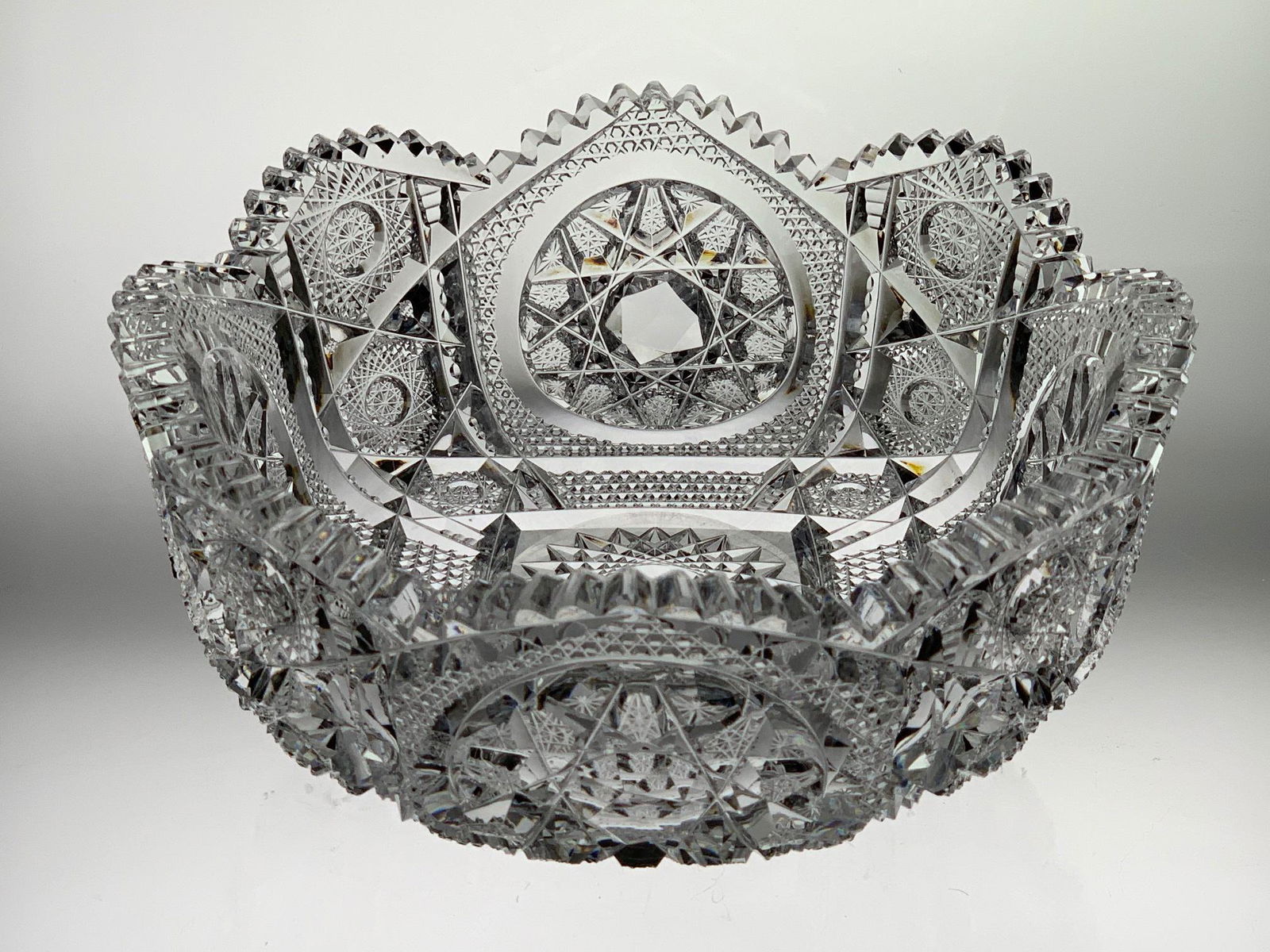 VERY RARE CLARK WALDORF CUT GLASS