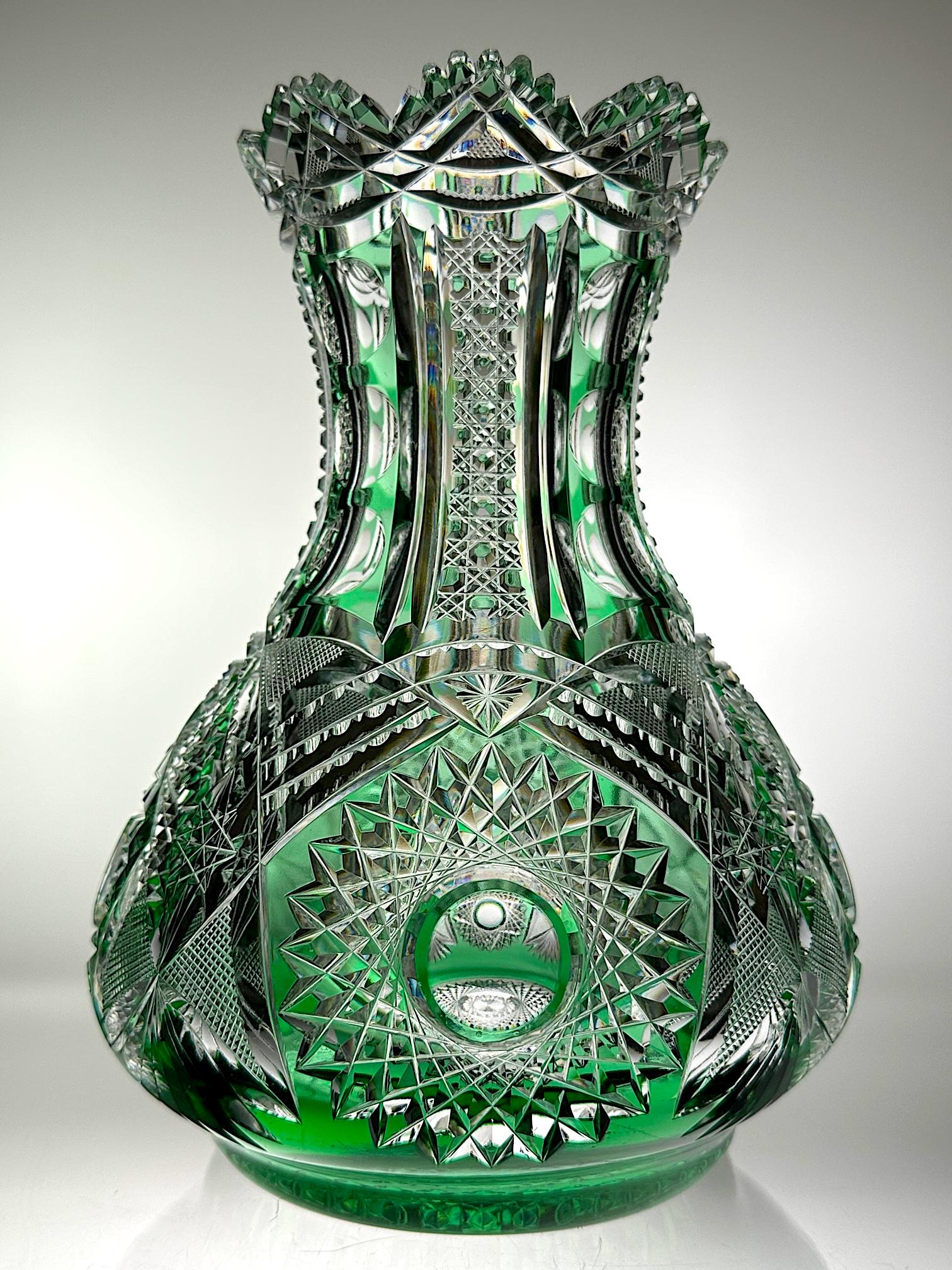 VERY RARE DORFLINGER CUT GLASS