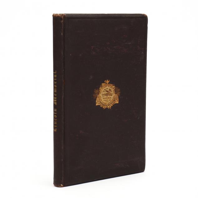 VERY RARE OFFICIAL 1865 BOSTON