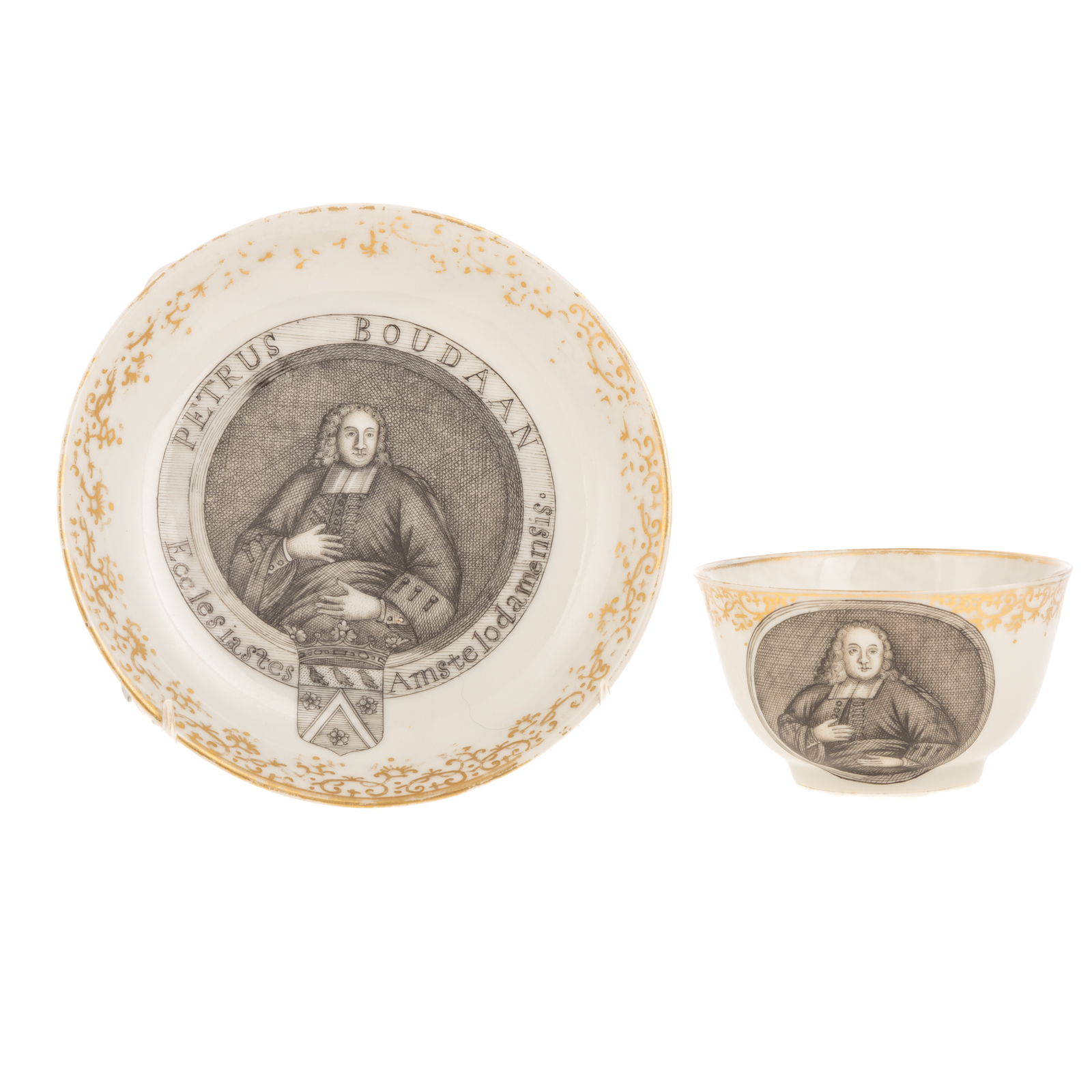 VERY RARE PETRUS BOUDAAN TEA BOWL &