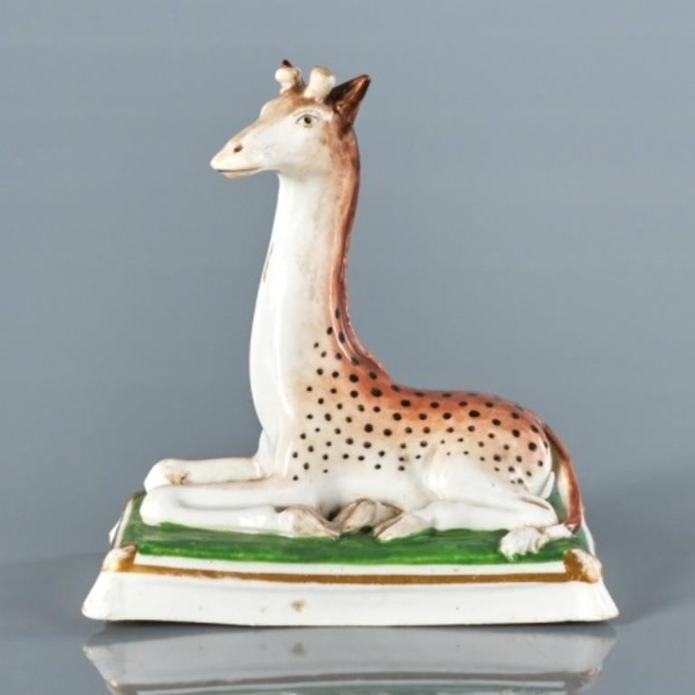 VERY RARE STAFFORDSHIRE PORCELAIN