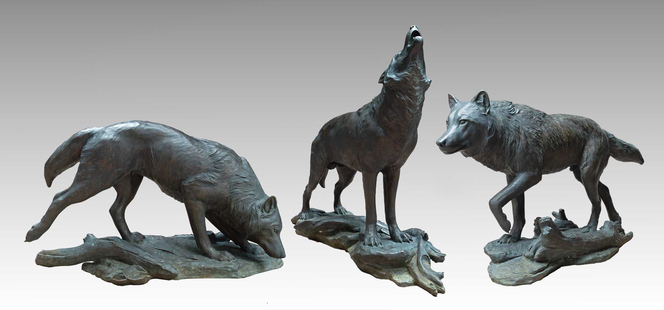 VERYL GOODNIGHT (1947- ), WOLF PACK