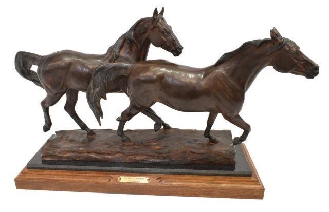 VERYL GOODNIGHT (B.1947) HORSES