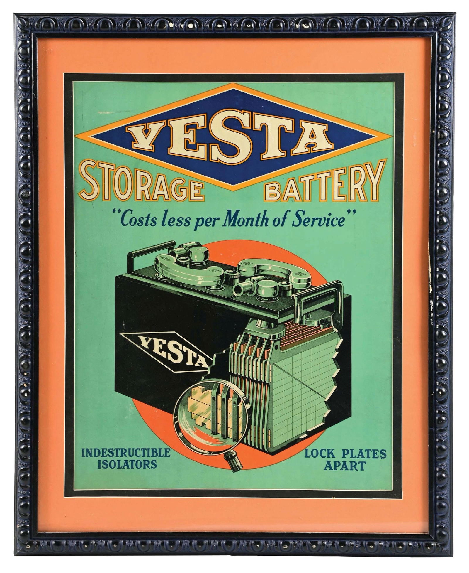VESTA STORAGE BATTERY "COST LESS