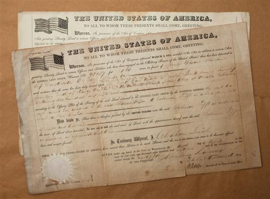 [Veterans Land Grants] Two