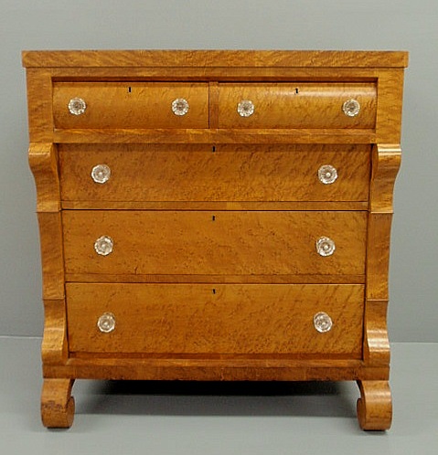 Vibrant bird's-eye maple Empire
