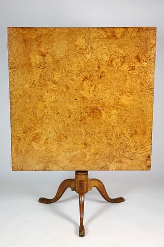 VIBRANT BURLWOOD SQUARE TILT TOP