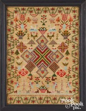 VIBRANT ENGLISH SILK ON LINEN