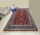 VIBRANT RED FIELD PALATIAL EST