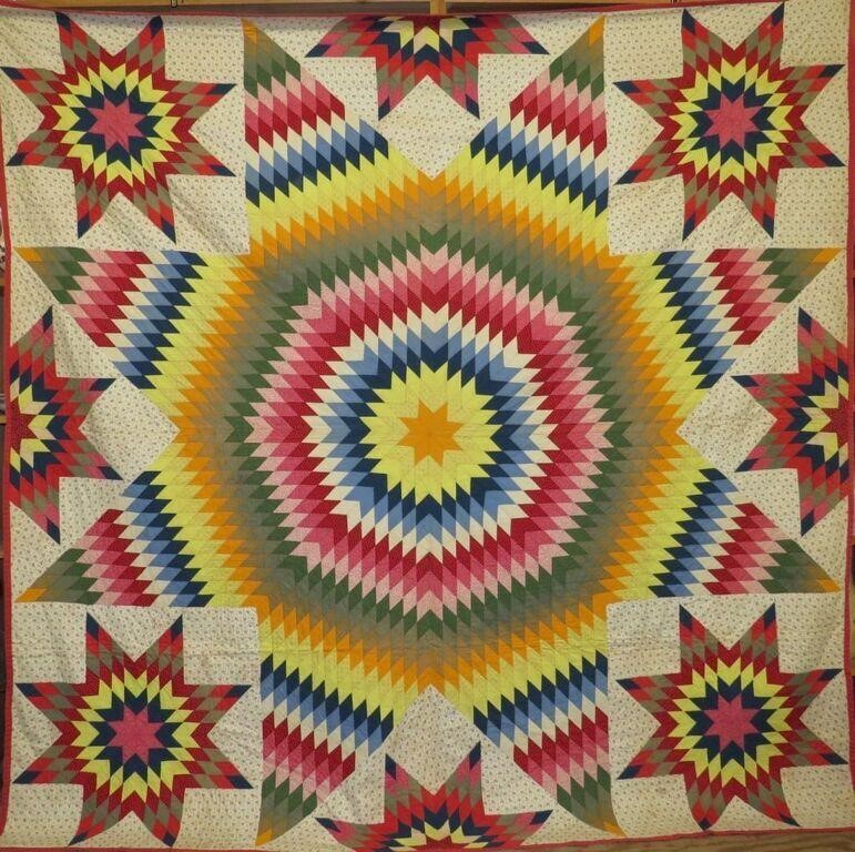 VIBRANT "STAR OF BETHLEHEM" PATTERN
