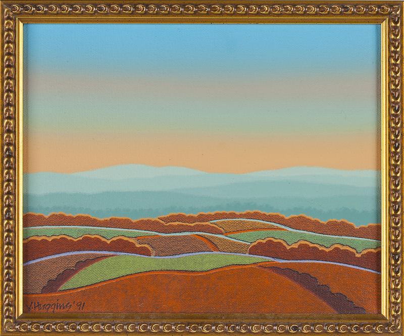 Vic Huggins (NC 1936-2007) Blue