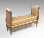 VICENTE WOLF CARVED AND GILT W