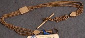 Vict YGF & YG watch chain, sli