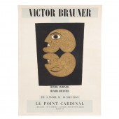 VICTOR BRAUNER. "LE POINT CARD