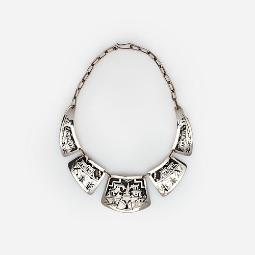 VICTOR COOCHWYTEWA SILVER OVERLAY