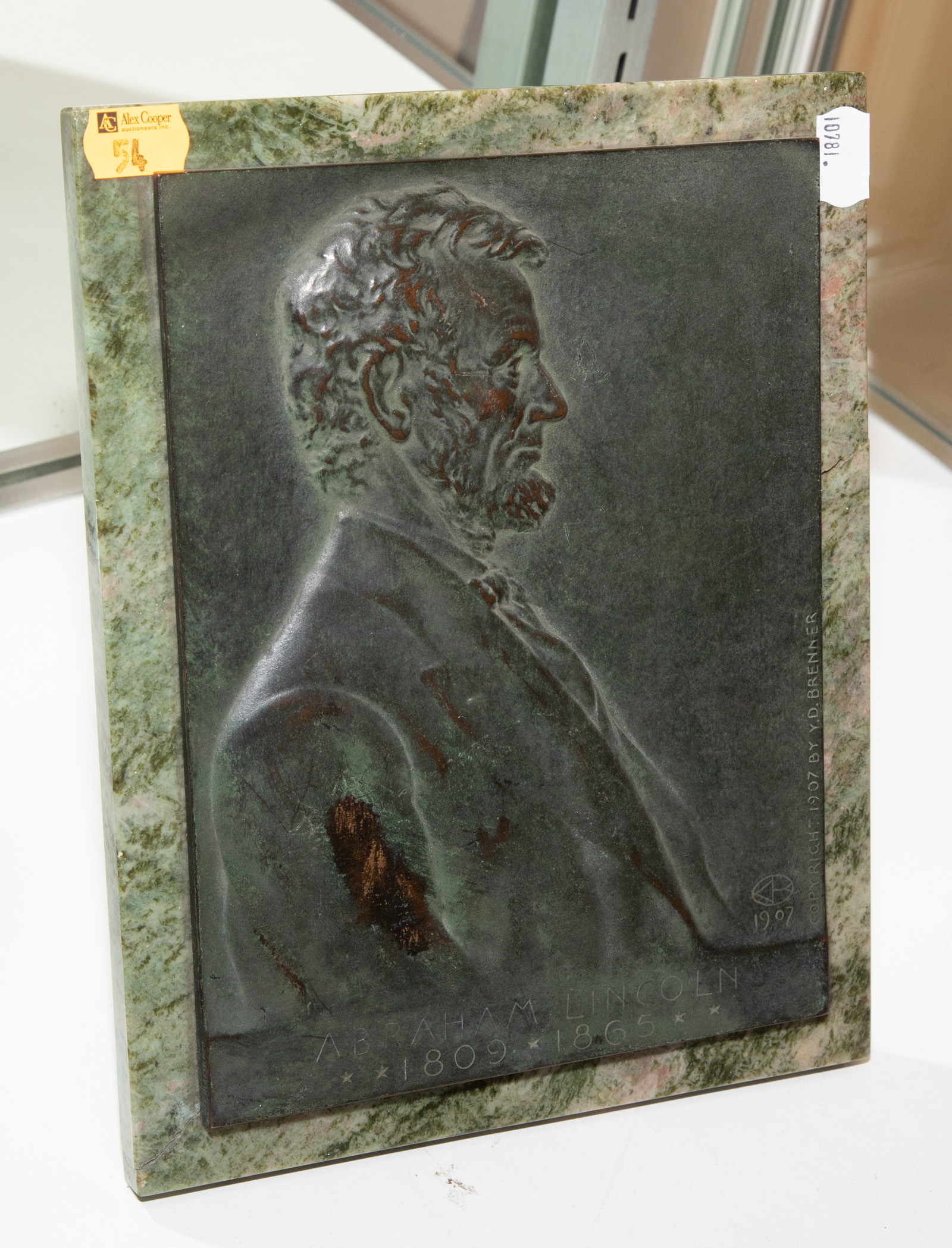 VICTOR D. BRENNER, "ABRAHAM