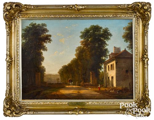 VICTOR DE GRAILLY OIL ON