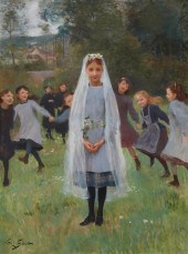 VICTOR GILBERT (1847-1933), "R