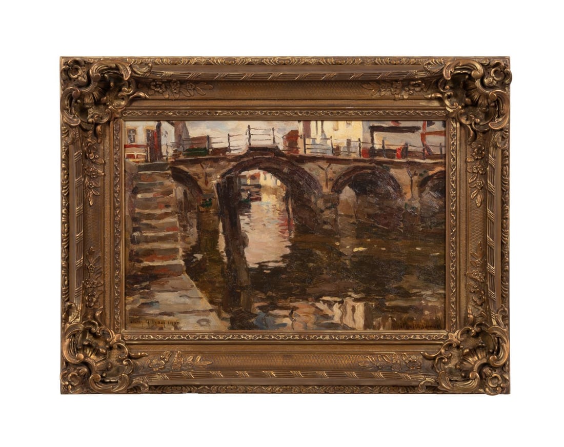 VICTOR GILSOUL, WATERWAY BRIDGE