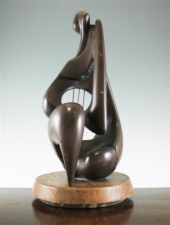 Victor Halvani bronze 'David