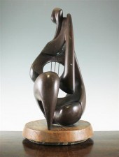 Victor Halvani bronze 'David P