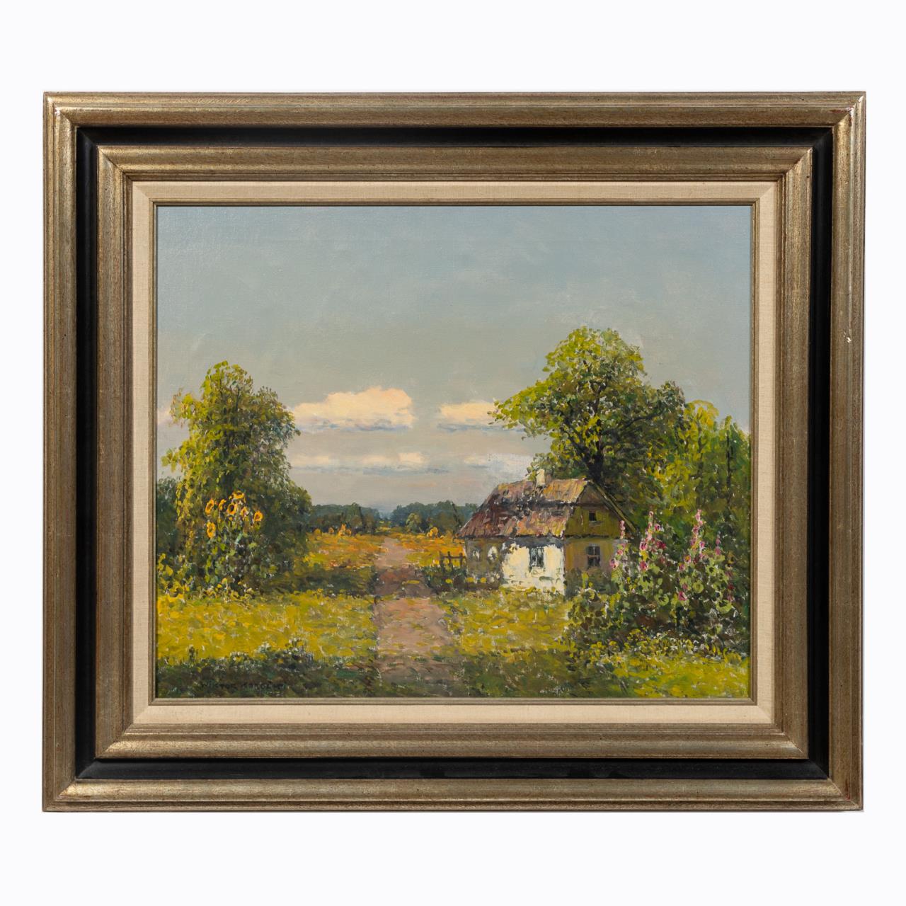 VICTOR KORECKI, SUMMER LANDSCAPE,