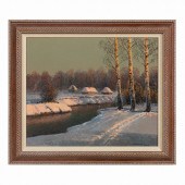 VICTOR KORECKI, WINTER LANDSCA