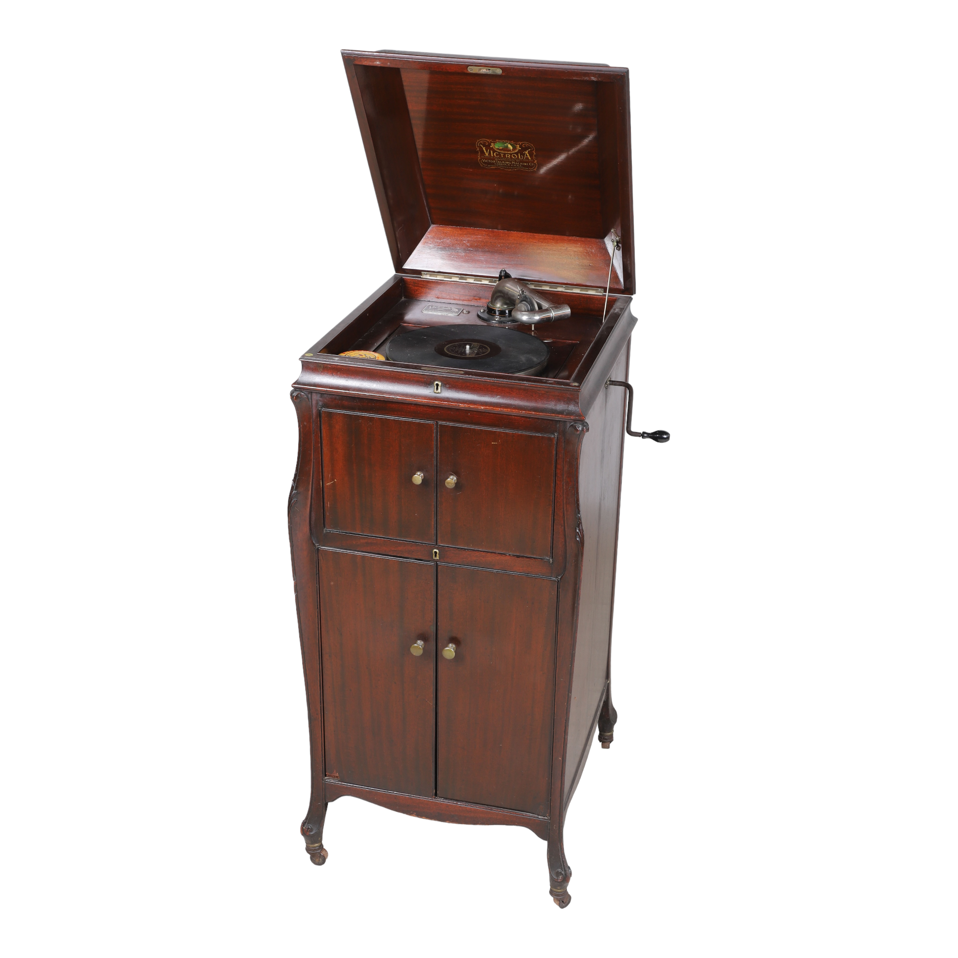 Victor mahogany Victrola, VV-110,