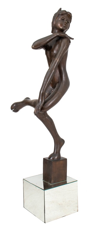 VICTOR SALMONES BRONZE FAUN
