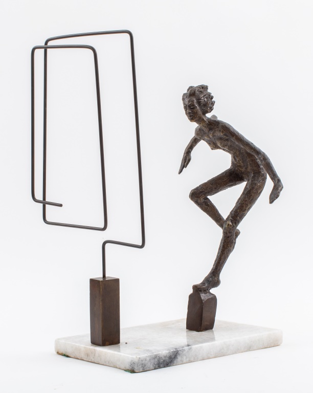 VICTOR SALMONES BRONZE FIGURAL