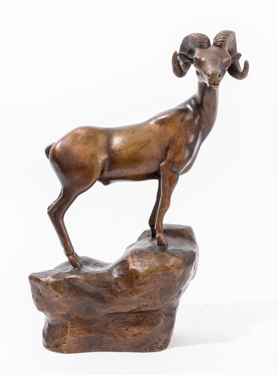VICTOR SALMONES THE RAM BRONZE