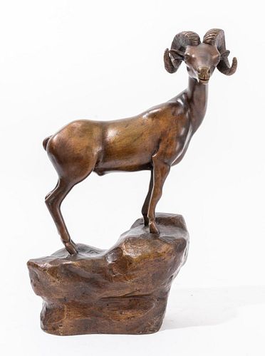 VICTOR SALMONES THE RAM BRONZE