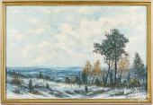 VICTOR SHEARER, OIL ON CANVAS