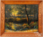 VICTOR SHEARER, OIL ON CANVAS