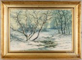 VICTOR SHEARER OIL ON CANVAS W